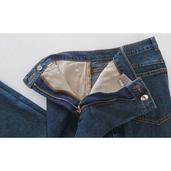 St. John Sport by Marie Gray Women's Sz 12 Dark Blue High Rise Jeans - Picture 8 of 10